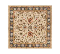 Surya Caesar Cae-1125 Bright Yellow 4' Square Area Rug