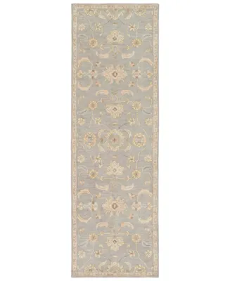 Livabliss Caesar Cae-1162 Light Gray 3' x 12' Runner Area Rug