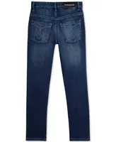 Calvin Klein Big Boys Skinny-Fit Denim five-pocket Jeans