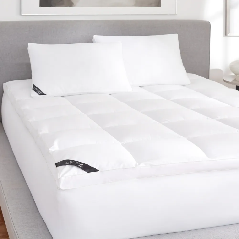 Ella Jayne Classic Quilted Mattress Protector - Full - White