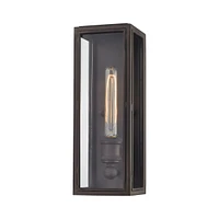 Chasebrook 1 Light Wall Sconce in Clay Iron