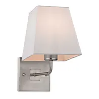 Beverly Collection 1 light Wall sconce in Brushed Nickel