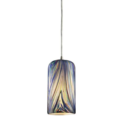 Molten Collection in Molten Ocean 1 Light Pendant