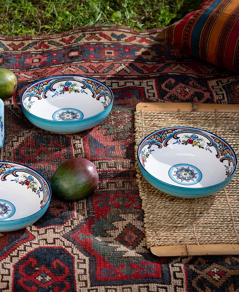 Euro Ceramica Zanzibar Piece Stoneware Dinnerware Set