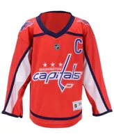 Outerstuff Big Boys and Girls Washington Capitals Home Replica Player Jersey - Alexander Ovechkin