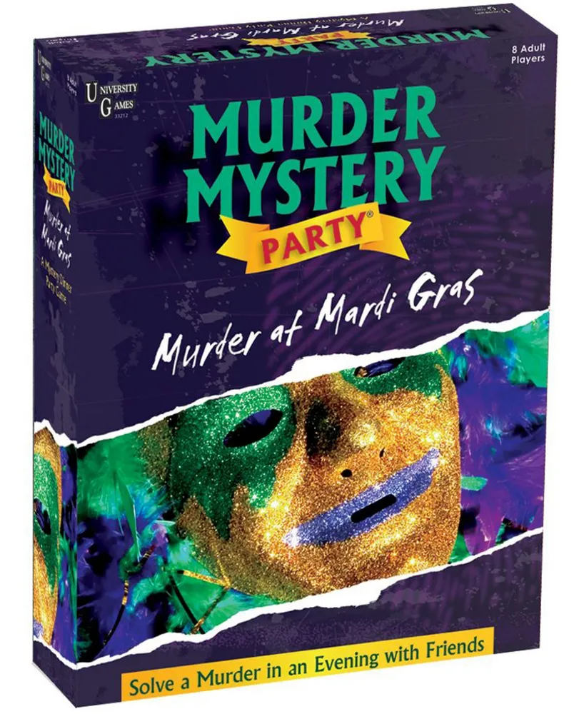 University Games Murder Mystery Adult Party Game | A Murder on the Grill