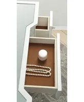 Boise Lift-Top Mirror Vanity Set