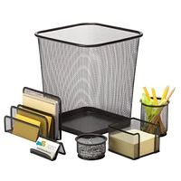 Honey Can Do 6-pc. Mesh Desk Set