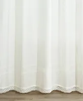 Laura Ashley Annabella 100% Cotton Shower Curtain, 72" x 72"