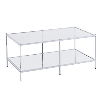 Ashe Glam Mirrored Cocktail Table