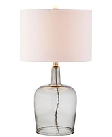 Jonathan Y Augustine Glass Led Table Lamp