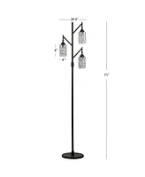 Jonathan Y Lewis Tiffany-Multi-Light Led Floor Lamp