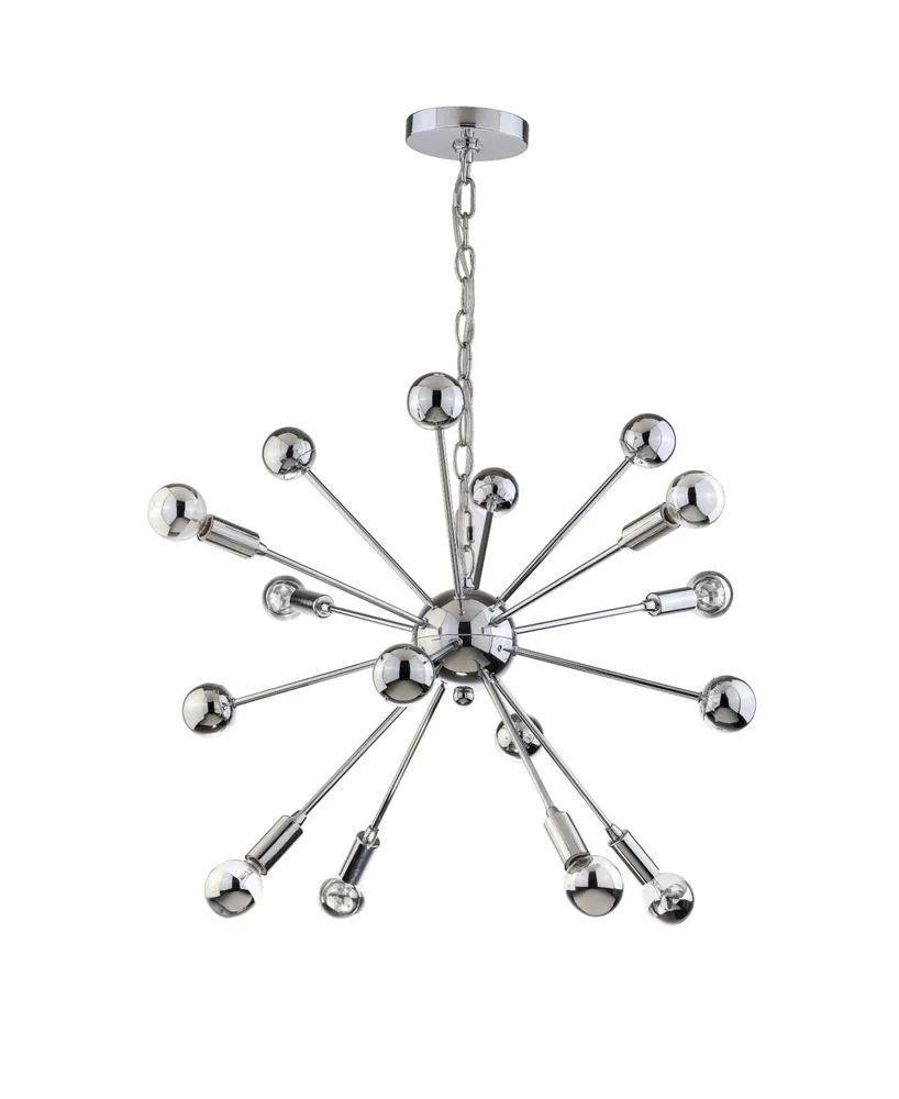 Jonathan Y Glenn 8-Light Metal Sputnik-Led Chandelier