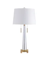 Jonathan Y Zoe 2-Light Crystal Led Table Lamp