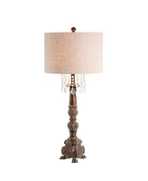 Jonathan Y Carlisle Resin, Acrylic Led Table Lamp