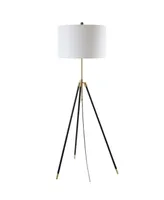 Jonathan Y Lucius Adjustable Metal Led Floor Lamp