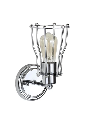 Jonathan Y Evelyn -Light Metal Vanity Light