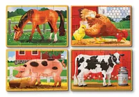 Farm Animals Puzzles In A Box