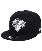 New Era New York Knicks Black White 9FIFTY Snapback Cap