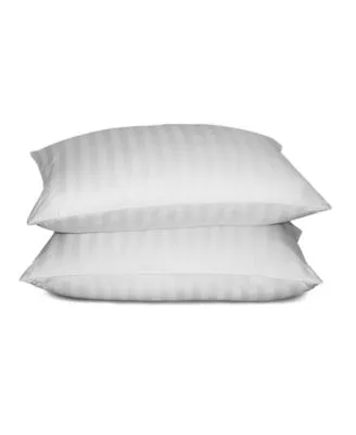 Blue Ridge Siberian White Down 500 Thread Count Cotton Damask Pillows