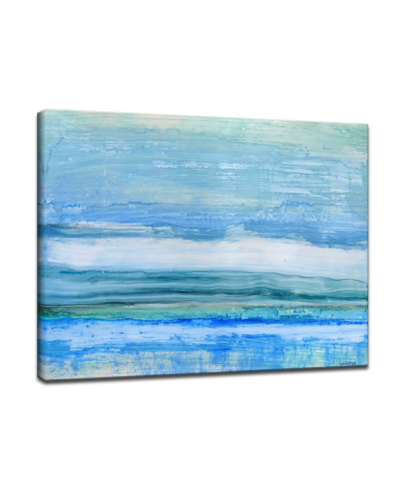 Ready2HangArt 'Eastern Shores' Abstract Ocean Canvas Wall Art