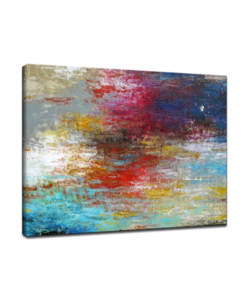 Ready2HangArt 'Currents 1' Abstract Canvas Wall Art