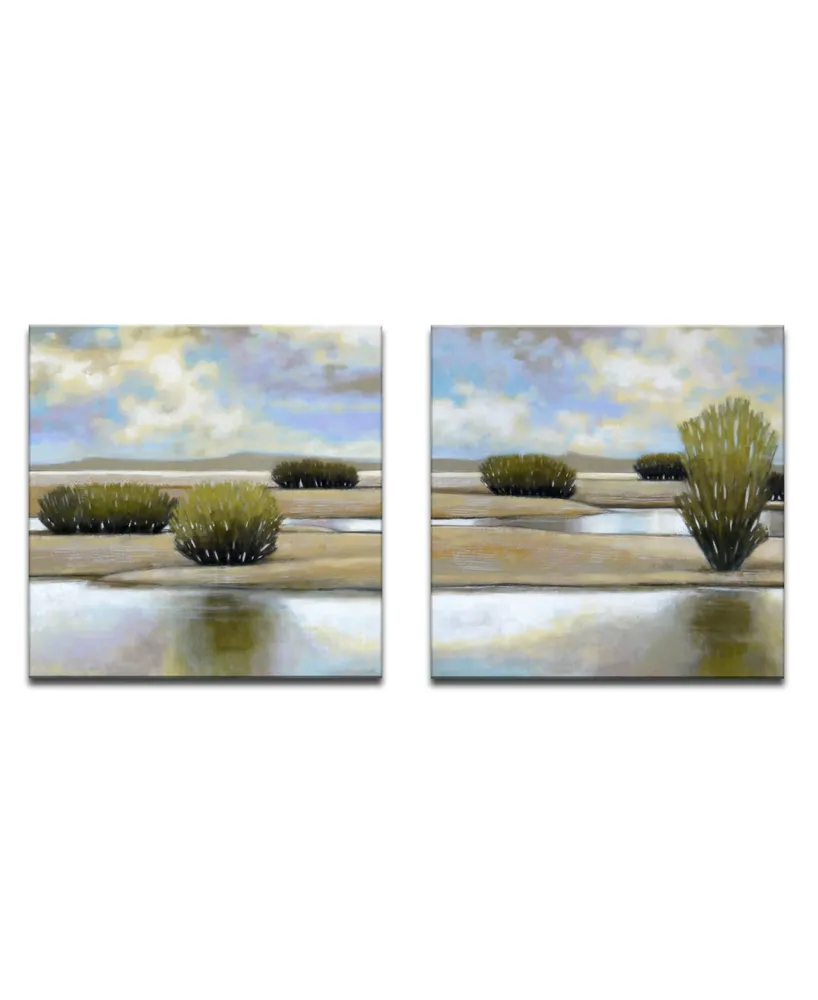 Ready2HangArt 'Desert Water I/Ii' 2 Piece Canvas Wall Art Set