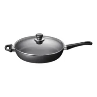 Scanpan Classic 4.25 qt, 4.0 L, 12.5", 32cm Nonstick Saute Pan with Lid, Black