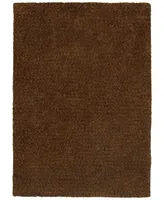 Oriental Weavers Heavenly Shag 73404 Brown/Brown 6'6" x 9'6" Area Rug