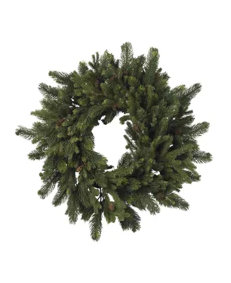 Nearly Natural 30" Pine and Pinecone Wreath