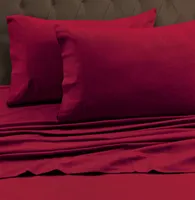 Tribeca Living Heavyweight Flannel Flat Sheet, King