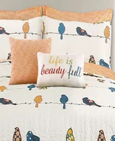 Rowley Birds 7-Pc Set Full/Queen Quilt Set