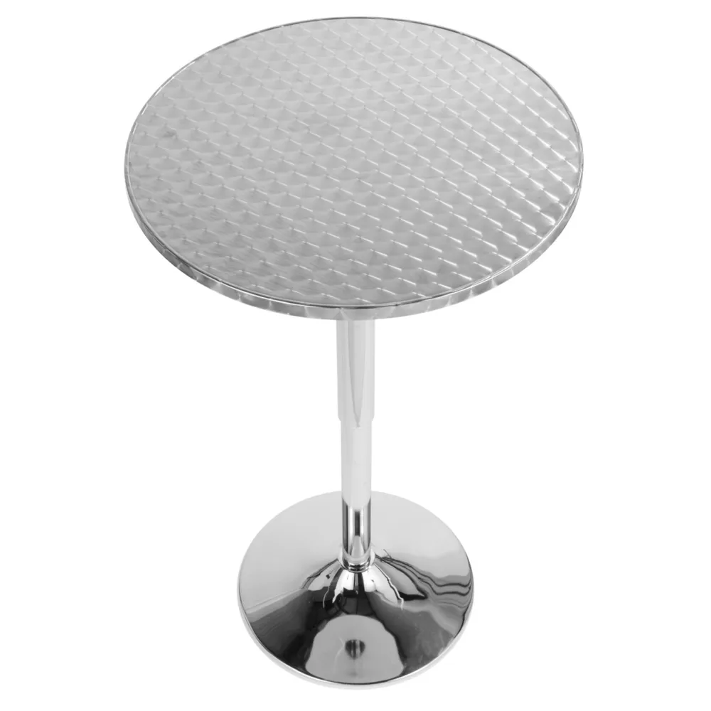 Lumisource Bistro Adjustable Round Bar Table