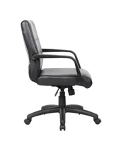 Boss Office Products Mid Back Executive Chair