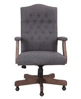 Boss Office Products Executive Linen Chair