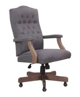 Boss Office Products Executive Linen Chair