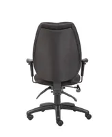 Boss Office Products High-Back Task Chair with Adjustable Arms