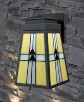 Dale Tiffany Barkley Outdoor Tiffany Wall Sconce