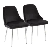 Lumisource Marcel Dining Chair Set of 2