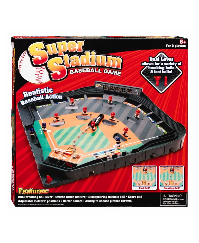 Fundamental Toys Game Zone Super Stadium Baseball Game