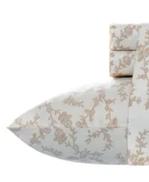 Laura Ashley Victoria Cotton Flannel Piece Sheet Set