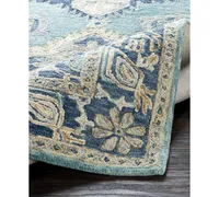 Surya Bonifate Bft-1000 Aqua 2' x 3' Area Rug