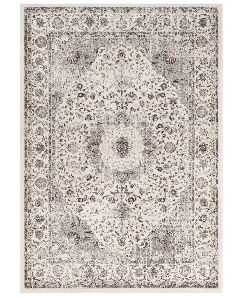 Closeout! Surya Chelsea Csa-2305 Charcoal 5'3" x 7'3" Area Rug