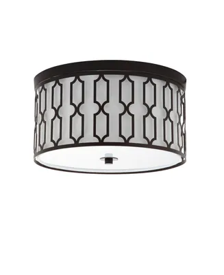 Jonathan Y Link 3-Light Metal Led Flush Mount