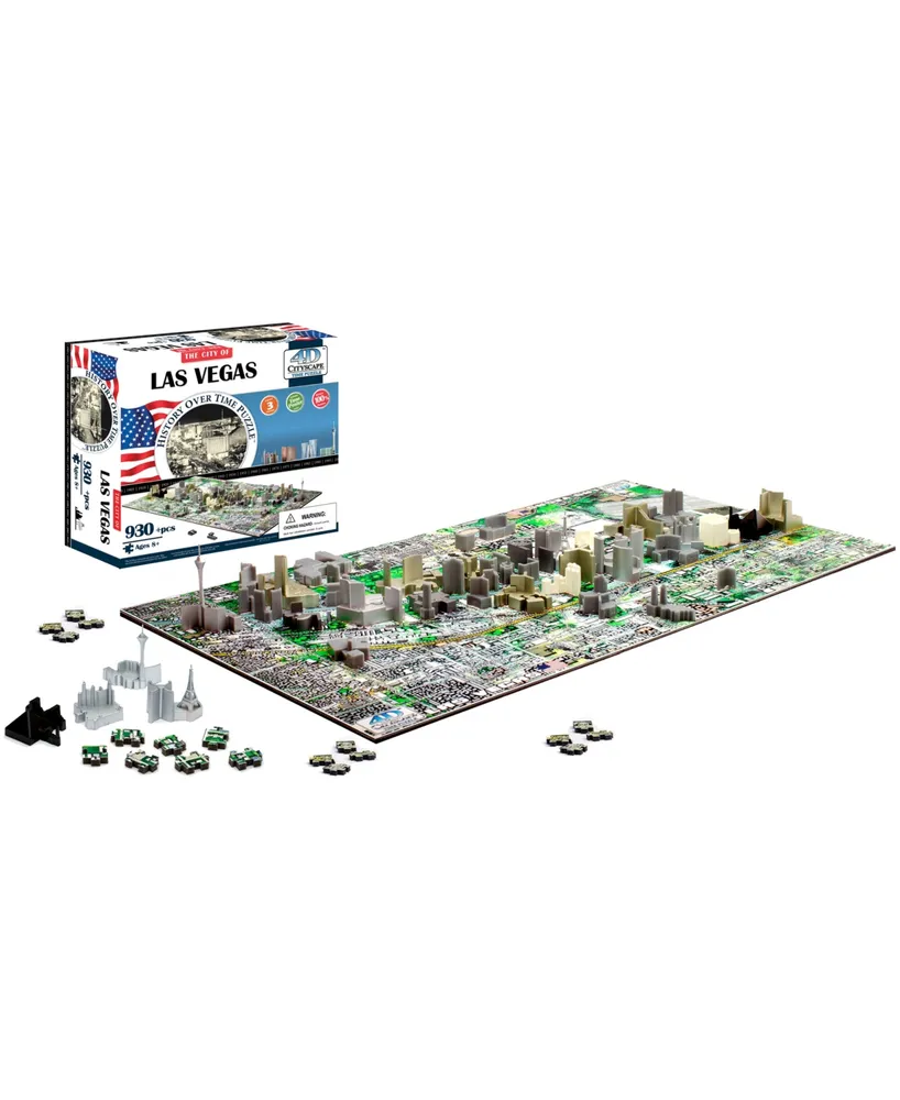 4D Cityscape Time Puzzle