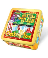 Mexican Train and Chickenfoot Dominoes