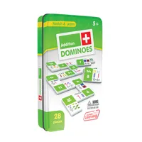 Junior Learning Addition Dominoes Match and Learn Educational Learning Game