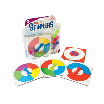 Junior Learning Blank Spinners Educational Learning Game