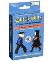 Dutch Blitz Original and Blue Expansion Pack Combo Card Game Set