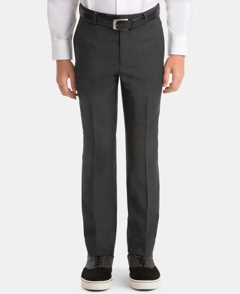 Smith's American Boys' Flat Front Twill Uniform / Dress Pants - navy, 8 (Big  Boys) - Walmart.com